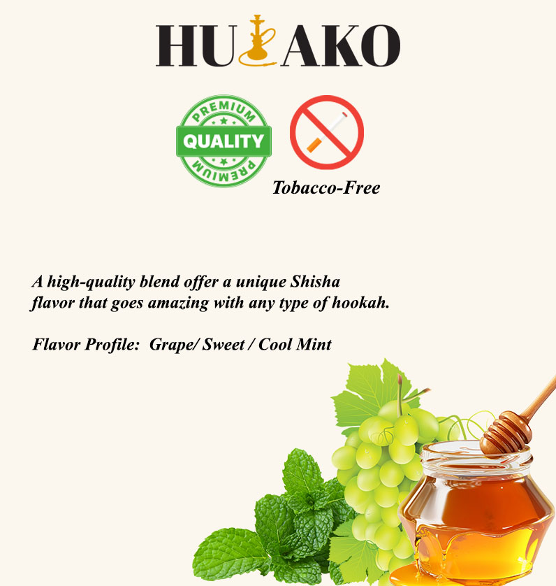 Grape & Mint & Manuka Honey Infused Mix